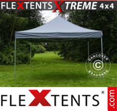 Tonnelle pliante FleXtents Xtreme 4x4m Gris