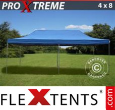 Tonnelle pliante FleXtents Xtreme 4x8m Bleu