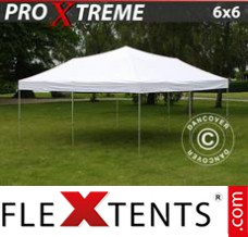 Tonnelle pliante FleXtents Xtreme 6x6m Blanc