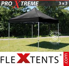 Tonnelle pliante FleXtents Xtreme 3x3m Noir