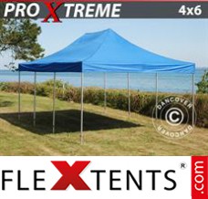 Tonnelle pliante FleXtents Xtreme 4x6m Bleu