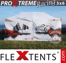 Tonnelle pliante FleXtents PRO Xtreme Racing 3x6m, Edition limitée