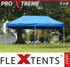 Tonnelle pliante FleXtents Xtreme 3x6m Bleu